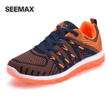 Brand Men’s Professional Running Shoes Air Mesh Weave Breathable Anti-Slip Sports Fitness Trail Run Athletic Trainers Sneakers