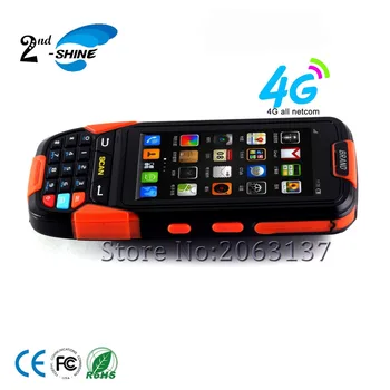 

Wireless Rugged Data collector Terminal barcode scanner pda android bluetooth 1D reader with 4G/gps