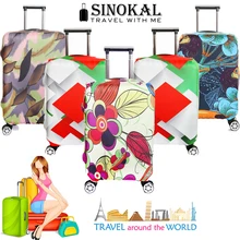 Elastic Luggage Covers Travel Suitcase Cove Spandex Elastic Baggage Protector for 18 20 22 24 26 26 28 30 32 inch Trolley Case