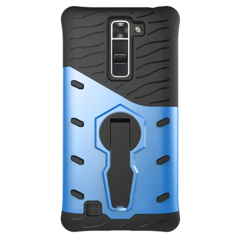 

mobile cell phone Sniper Hybrid Robot Armor ShockProof 360 Kickstand Back Soft Case Cover For LG k7