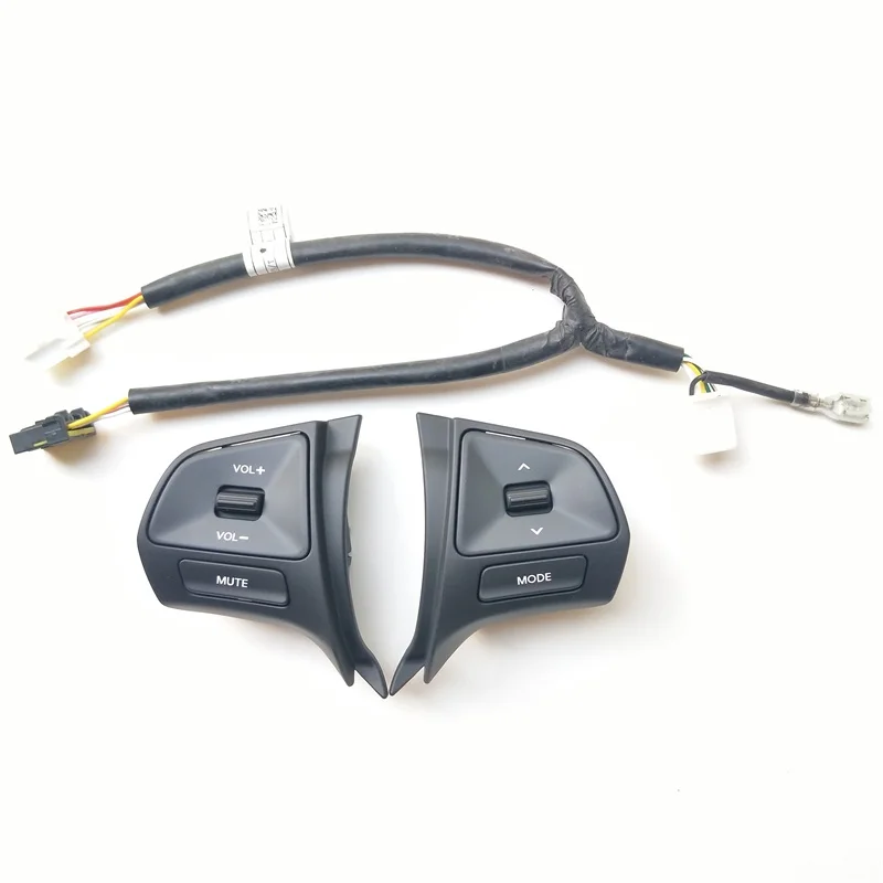 

FOR KIA 11~14 RIO Multi-function steering wheel switch Steering wheel button Multimedia control music button Left side plus righ