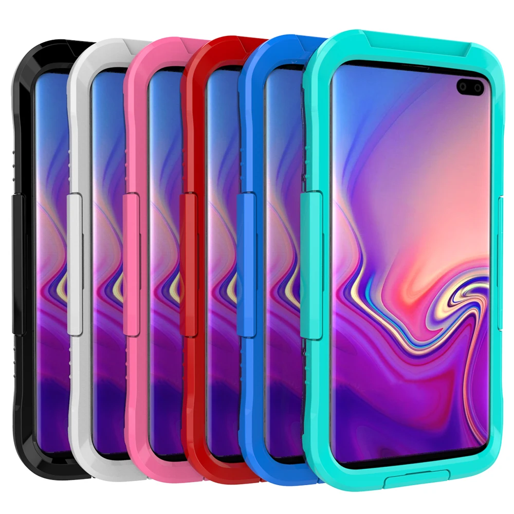 Водонепроницаемый чехол для Samsung S10 Plus S10e S9 S8 S7 Edge Galaxy Note 10 + 8 9 5|Бамперы| |