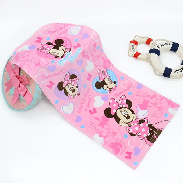 Cartoon Boys Girls Mouse Alien Cat Bear Cute Baby Handkerchief