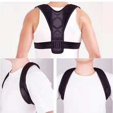 Корректор осанки Защита позвоночника Спина Плечо поясничная скобка ack Поддерживающий Пояс предотвращает сутуляцию Горбатая коррекция осанки