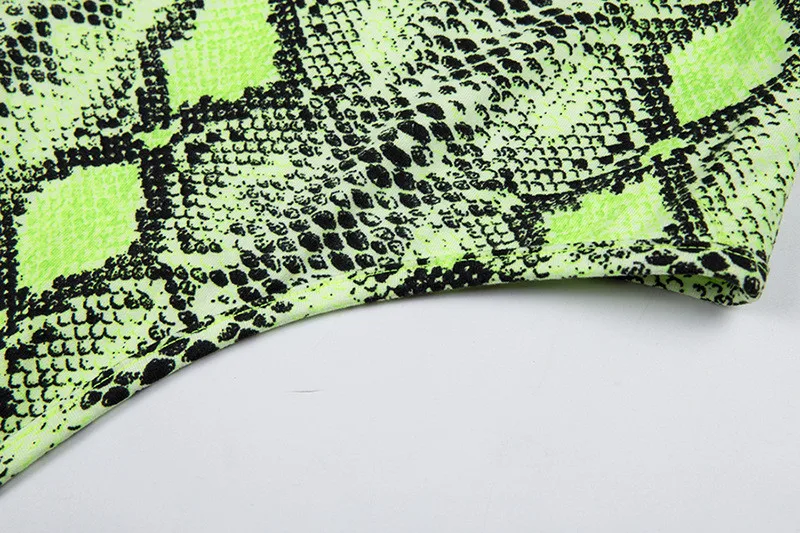 green snake skin bodysuit15