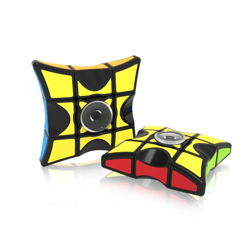 

HOT SALE Fully-Functional 1x3x3 Magic Cube & Fidget Spinner Finger Hand Spinner Intelligence Relieve Stress Toys Puzzle