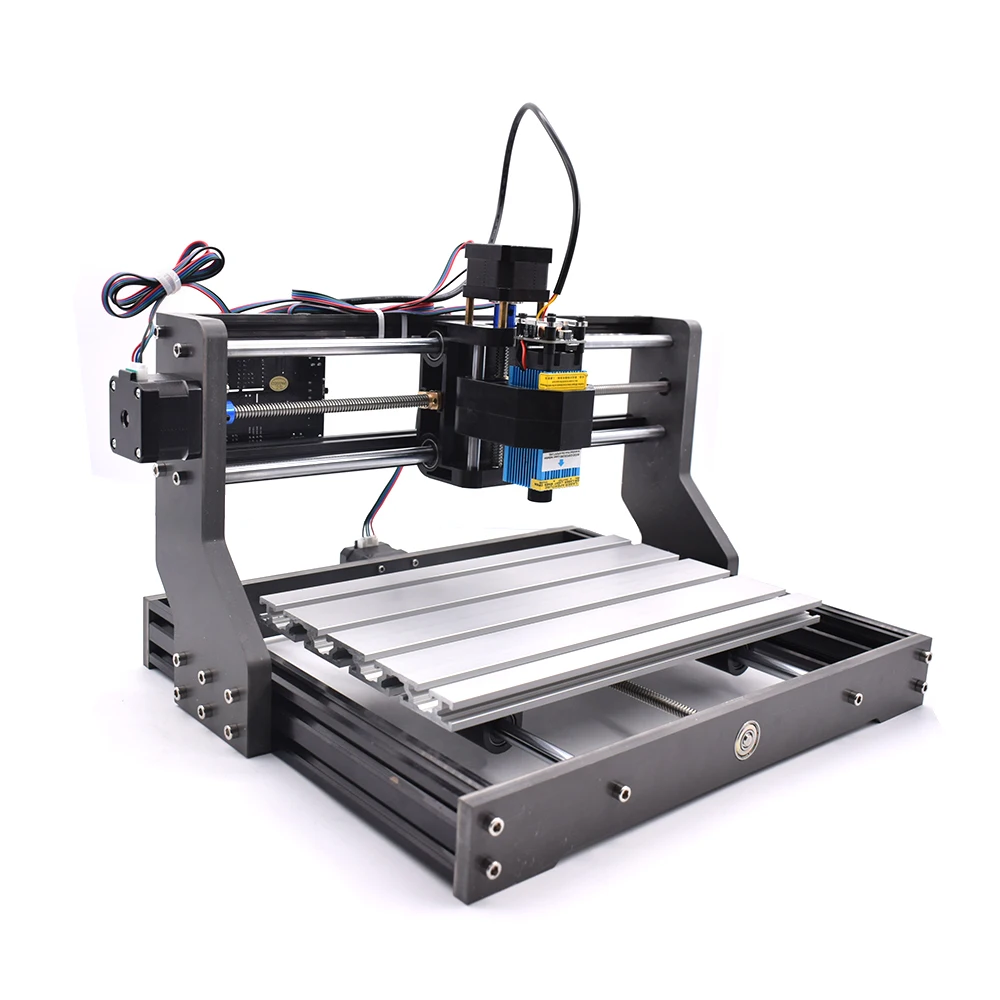 15W CNC3018 Pro Laser Engraving Machine ER11 15000mw Head Wood Router PCB Milling Machine Wood Carving CNC 3018 PRO GRBL