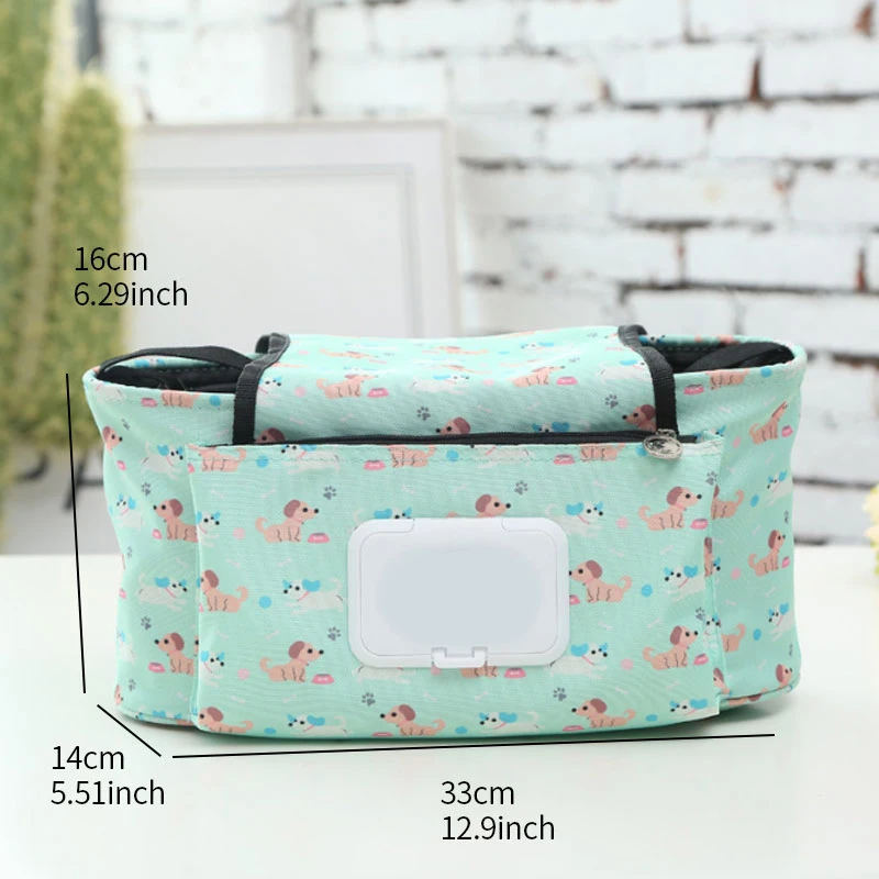 متعددة الوظائف عربة حقيبة تخزين قابلة للحمل مع الكتف حزام الطفل حفاضات حقيبة ل مومياء حقيبة الطفل الحفاض منظم الحقيبة