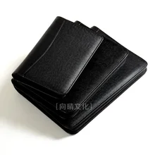 B5 a5 a6 кожа молния спираль Классический Бизнес конференции тетрадь повестки дня Планировщик Ежедневно организатор сумки кольцо binder 1087B