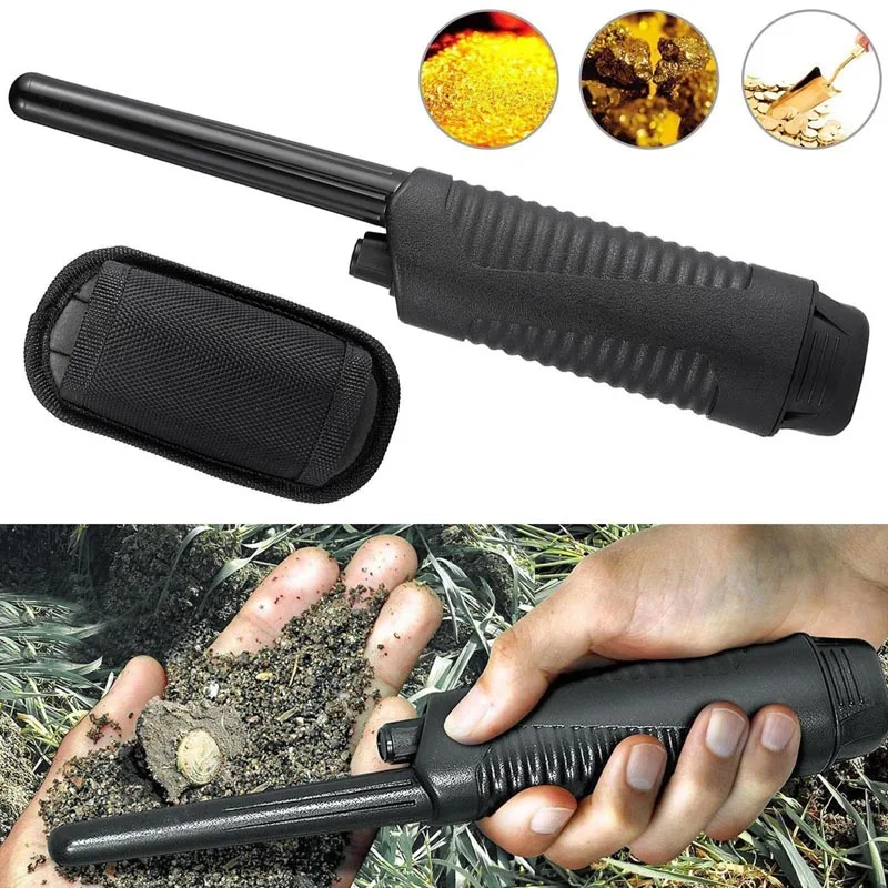 

Portable Metal Detector Pointer Pro Probe Bounty Hunter Pin Holster Tool CLH@8