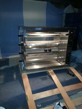 

free shipping by sea Four skwers Gas duck roaster, chicken roaster machine, commercial chicken BBQ grill, chicken oven