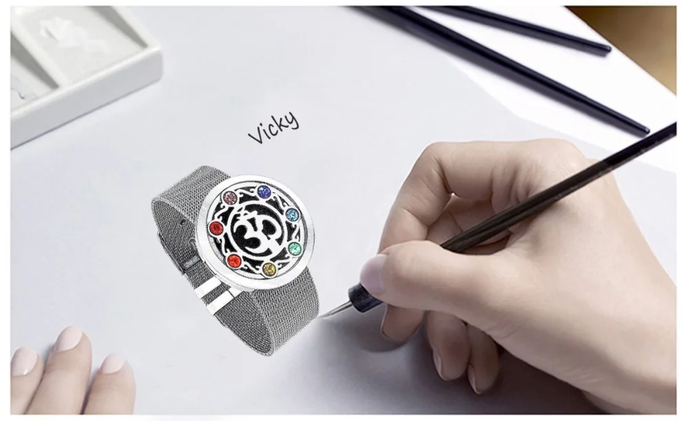 ZP-BS503-0 Diffuser Locket Bracelet-8