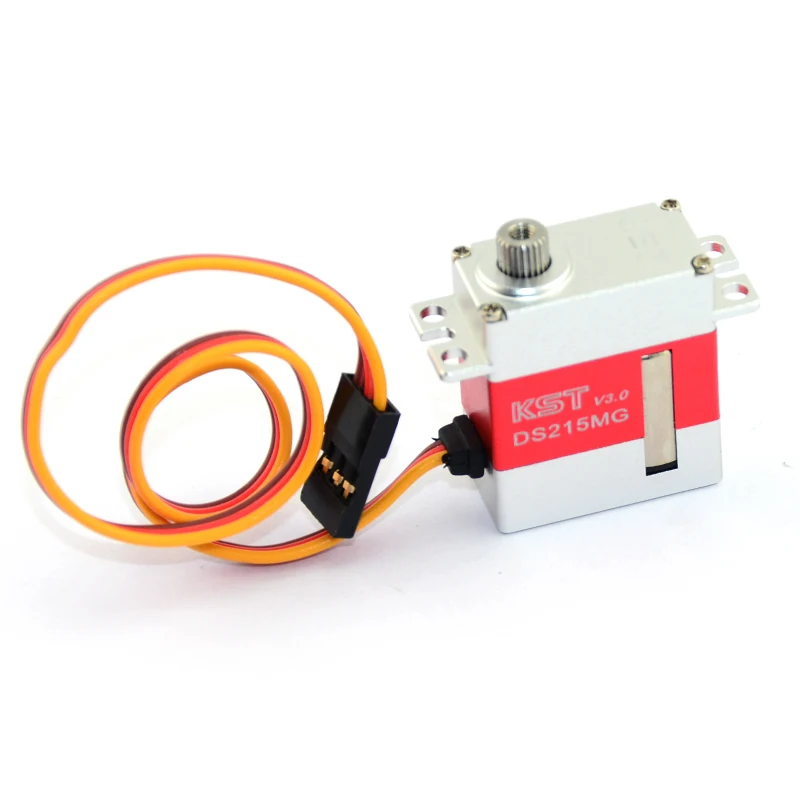 

KST DS215MG V3.0 Torque 3.7KG 0.05sec Digital Metal Gear Mini Servo Motor for UAV RC Toys 1/8 1/10 Car Robot Boat Arm Airplane