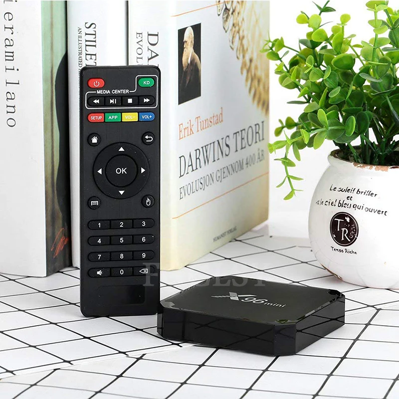 FGCLSY X96 صندوق تليفزيون صغير الروبوت 7.1 OS مربع التلفزيون الذكية 2 جيجابايت 16 جيجابايت Amlogic S905W رباعية النواة 2.4 جيجا هرتز 1 جيجابايت 8 جيجابايت X96mini...