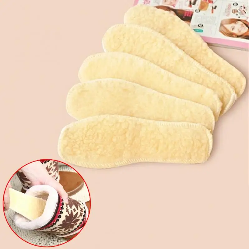 

winter keep warm insoles imitation wool comfortable soft anti-deformation man and women snow boots fur insoles size 35-44