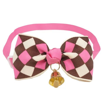 

2016 New Fashion Diamond style safety Plastic buckle Nylon Dog Pet Collar cute puppy collar Free Shipping