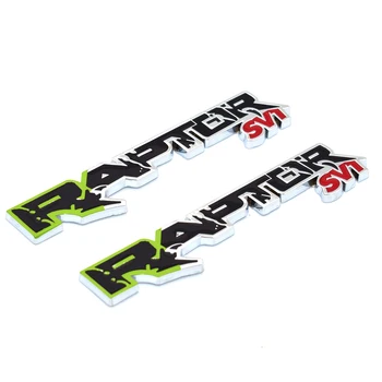 

New 3D Metal Alloy RAPTOR SVT Logo Emblem Badge Car Sticker for Ford Focus Kuga F150 Fiesta SUV Mustang Ranger Galaxy