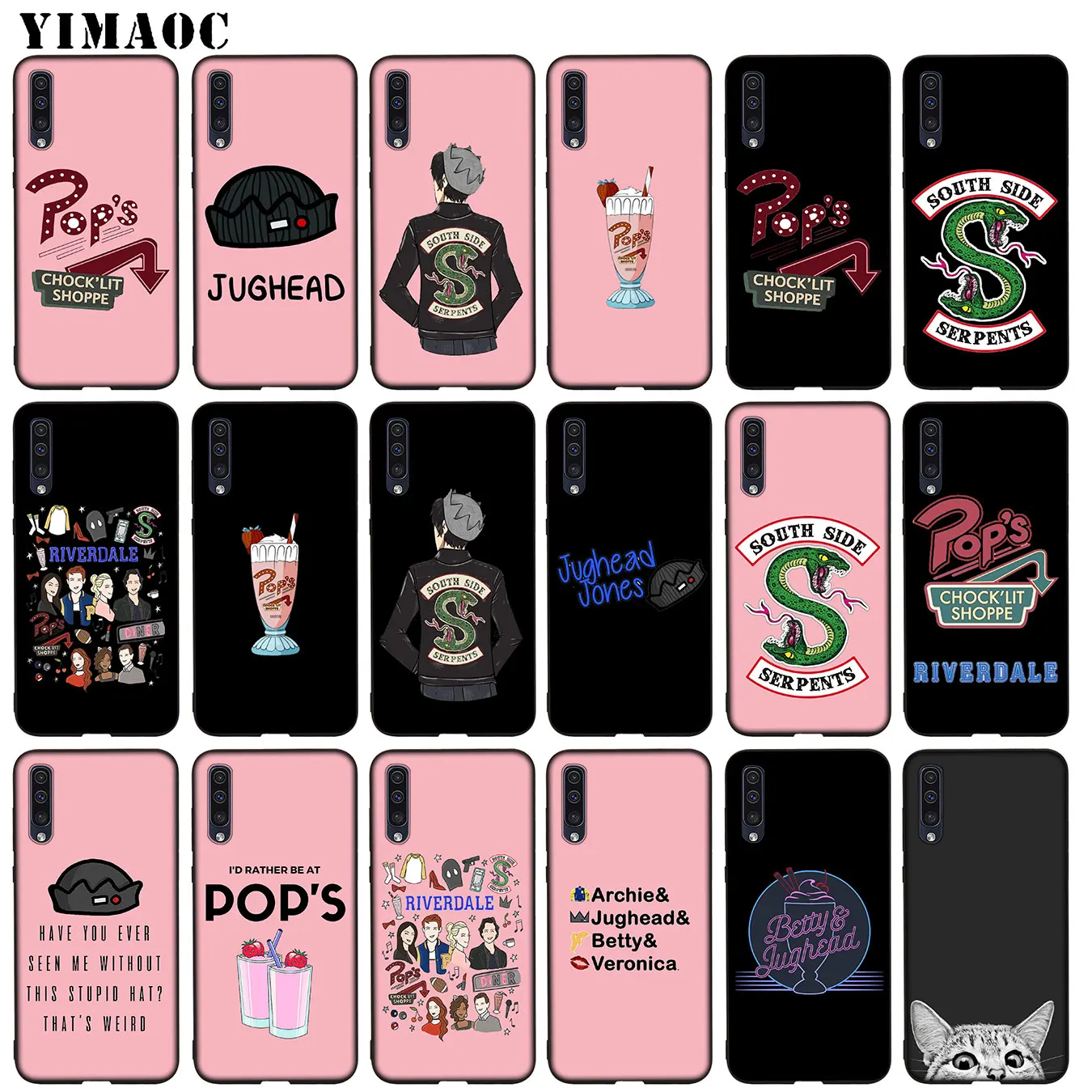 Мягкий силиконовый чехол YIMAOC Riverdale South Side Serpents для Samsung Galaxy A70 A60 A50 A40 A30 A20 A10 A50S A40S A30S