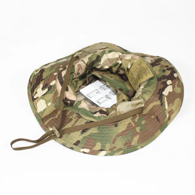 EMERSONGEAR-Hunting Bonnie Hat with Map Pocket, Hunting Airsoft Camouflage Hunting Boonie Cap, MC