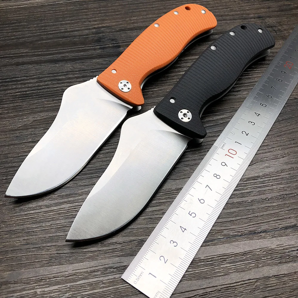 

ZZSQ C157 Folding Pocket Knife Lionsteel G10 Handle Camping Survival Knives Outdoor EDC Tool knife Kitchen knife