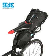 ROSWHEEL Bicycle Saddle Bag New 10L 100% Waterproof Bicycle Bag Bike Accessories Saddle Bags Mountain Bike Back Seat Bbackpack