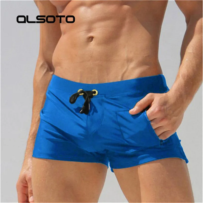 

ALSOTO Brand Man Swimwear Men's Swimsuits Surf Board Beach Wear Men Briefs Swimming Trunks Boxer Shorts Swim Suits Gay Pouch