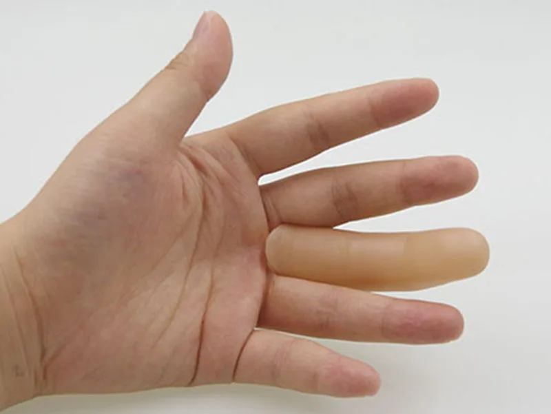 Шесть пальцев(средний, мягкий/жесткий) волшебный, резиновый большой палец магические трюки исчезают кажутся Шелковый Magia Close Up StreetGimmick реквизит