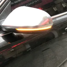 Kibowear para audi a6 c7 s6 4g rs6 rolo dinâmico led fluindo turno signal lado espelho luzes sequencial blinker 2013 2015 2017