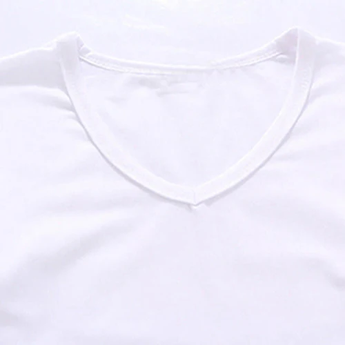 Мужская Модная приталенная хлопковая Повседневная футболка с v-образным вырезом и длинным рукавом, лаконичный Топ