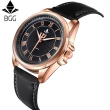 Bgg 2016 Fashion Brand Mens font b watches b font Mechanical Automatic font b Watch b