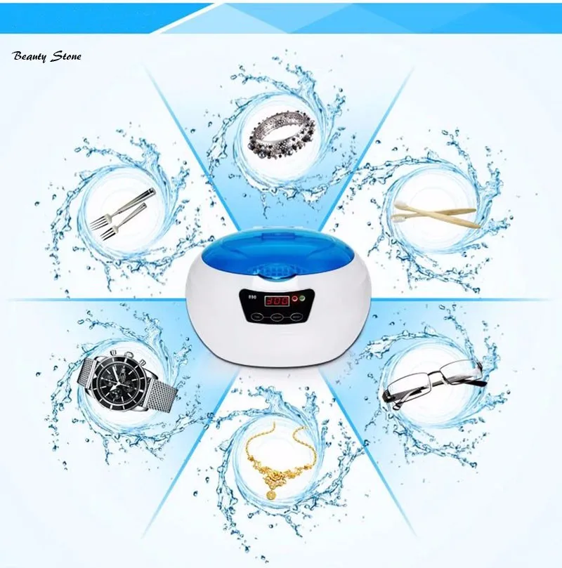 JP-890 Sterilizer Pot Salon Nail Tattoo Clean Metal，Watches，Gem For Tools Equipment ，Ultrasonic autoclave Cleaner For Nail Cleaning-1