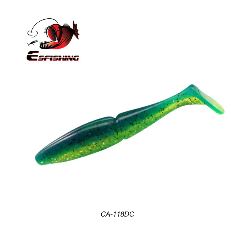 CA118DC Esfishing Easy Shiner, 100 мм, 125 мм, 155 мм, 200 мм, рыболовные приманки, мягкие приманки, мягкие приманки, ПВА, Isca, Искусственные воблеры, Pesca Bass - Цвет: CA118DC