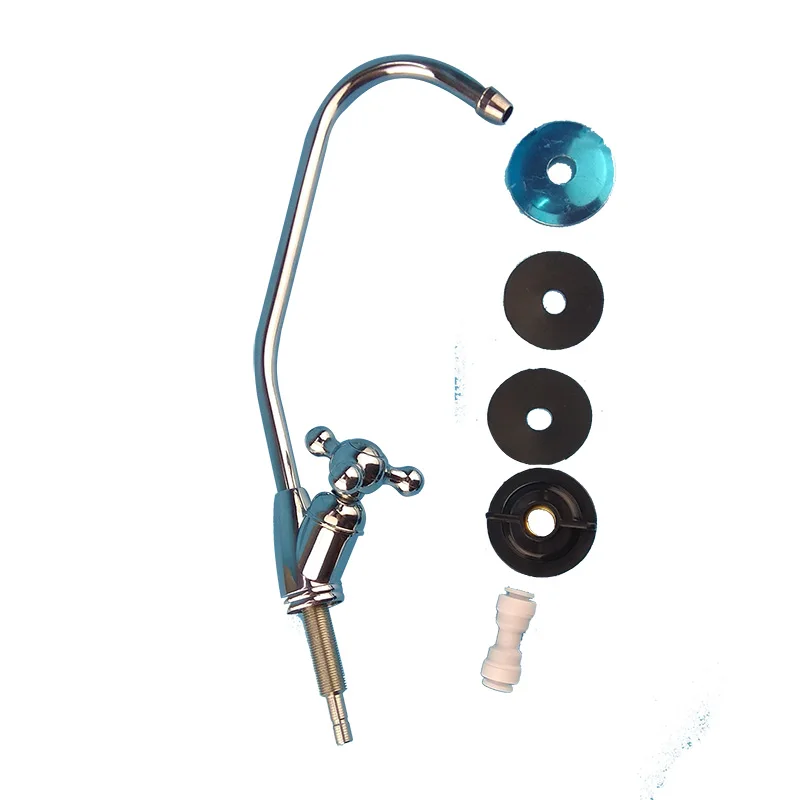 1/4'' Kitchen Water Filter Faucet Gooseneck Type Basin ...