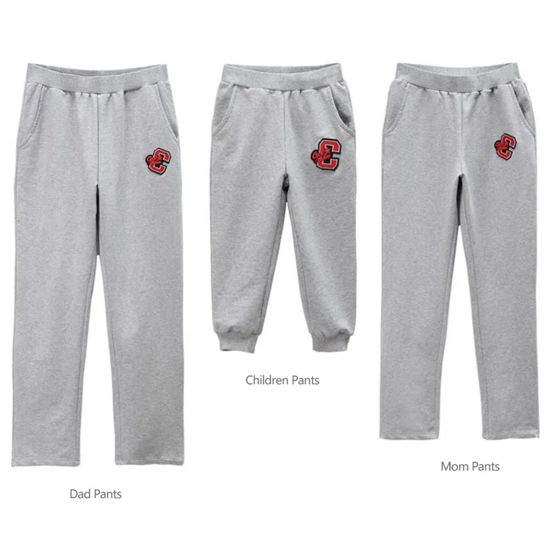 Flash Deal Family Clothing 2019 Autumn Mother Daughter Father Boy Clothes set Family Matching Outfits Cotton LOVE Shirt Pants Family Look 11