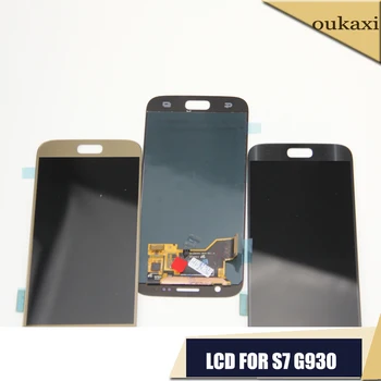 

SUPER AMOLED For SAMSUNG Galaxy S7 Display G930 G930F Touch Screen Digitizer Assembly 100% Tested