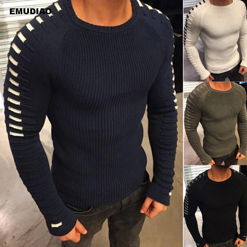 Plus Size Sweater Men Knitted Pullovers For Man Casual Shirt Sueter Invierno Hombre Sweaters 2019 Basic Knitwear Cllothes 3XL Plus Size Sweater Men Knitted Pullovers For Man Casual Shirt Sueter Invierno Hombre Sweaters 2019 Basic Knitwear Cllothes 3XL