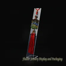 Акриловый стенд для ожерелий Стенд L подвеска показаны подставка для браслетов мольберт выставочный стенд для украшений