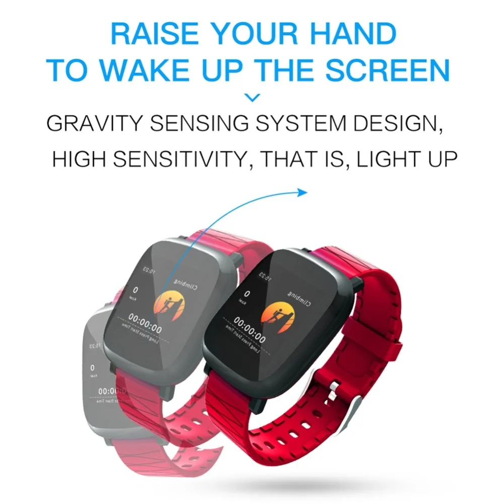 Hangrui M30 Smart Bracelet 1.3 inch Color Screen Wristband Fitness Tracker Heart Rate Tracker Waterproof Sport Smart Wristband