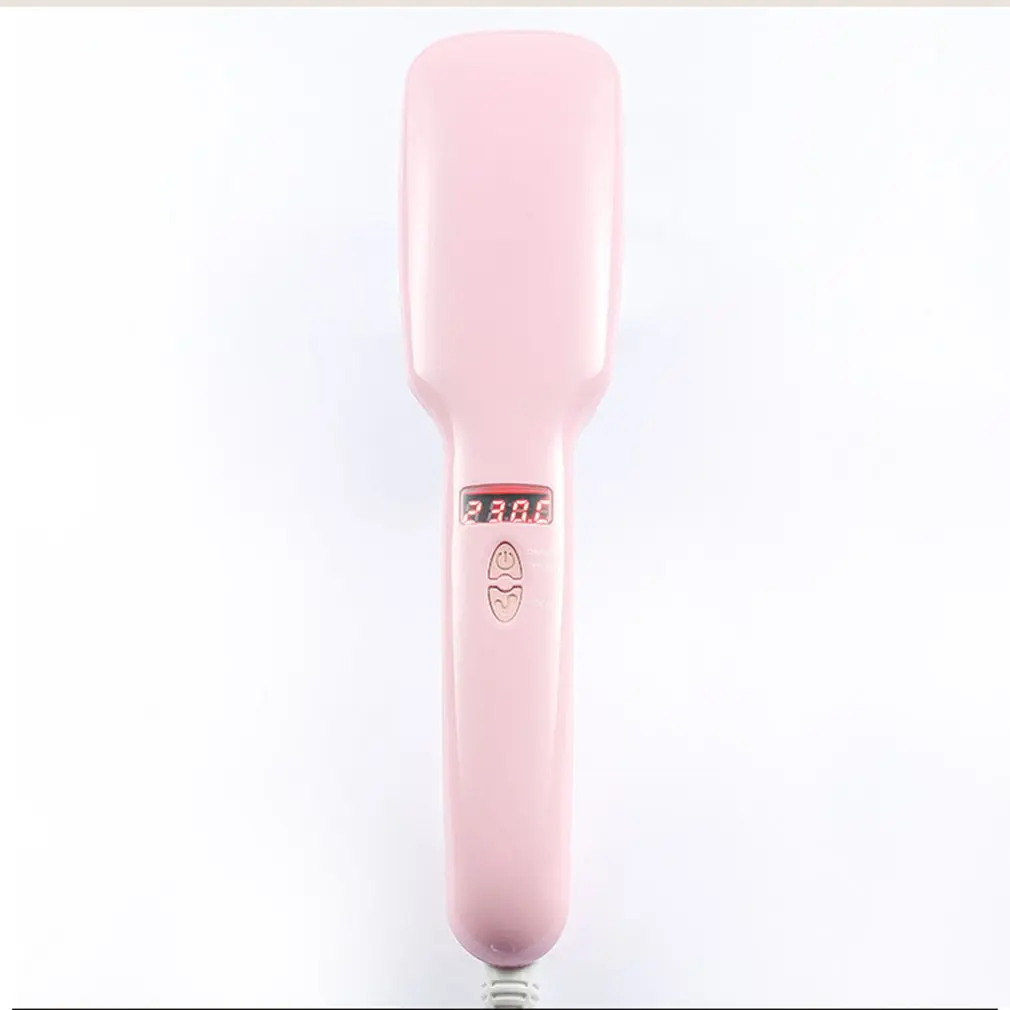 

Portable Hair Straightener Ceramic Hair Straightening Comb Hair Styling Tool Girls Ladies Straight Hair Comb Hair Care
