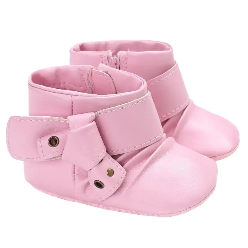 

Baby Girl Soft Sole Booties Snow Boots Infant Toddler Newborn Warming Shoes Q35 SEP6