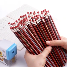 [4Y4A] 50 шт./лот свинцово- Краска Карандаш ТМ карандаш деревянный карандаш для рисования