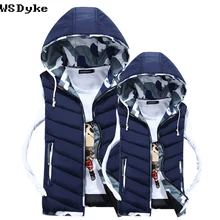 Осень зима короткий с капюшоном Coletes Masculinos хорошее качество водонепроницаемый боди