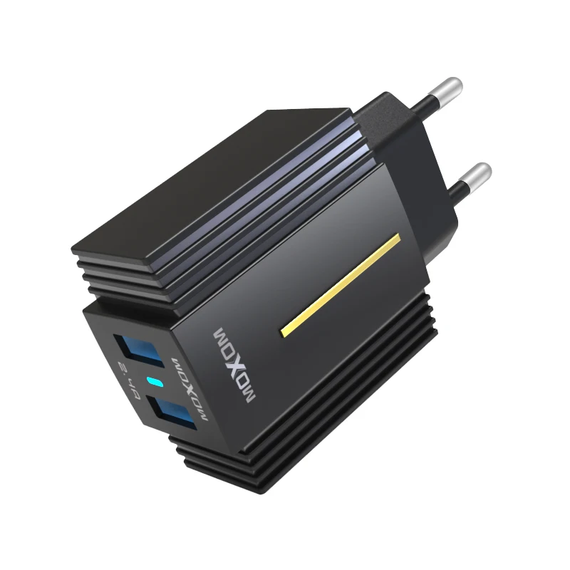 

MOXOM USB Charger For iPhone Samsung Xiaomi mi Fast Charging Smart Wall Charger EU UK Plug Mobile Phone Charger Battery Charger