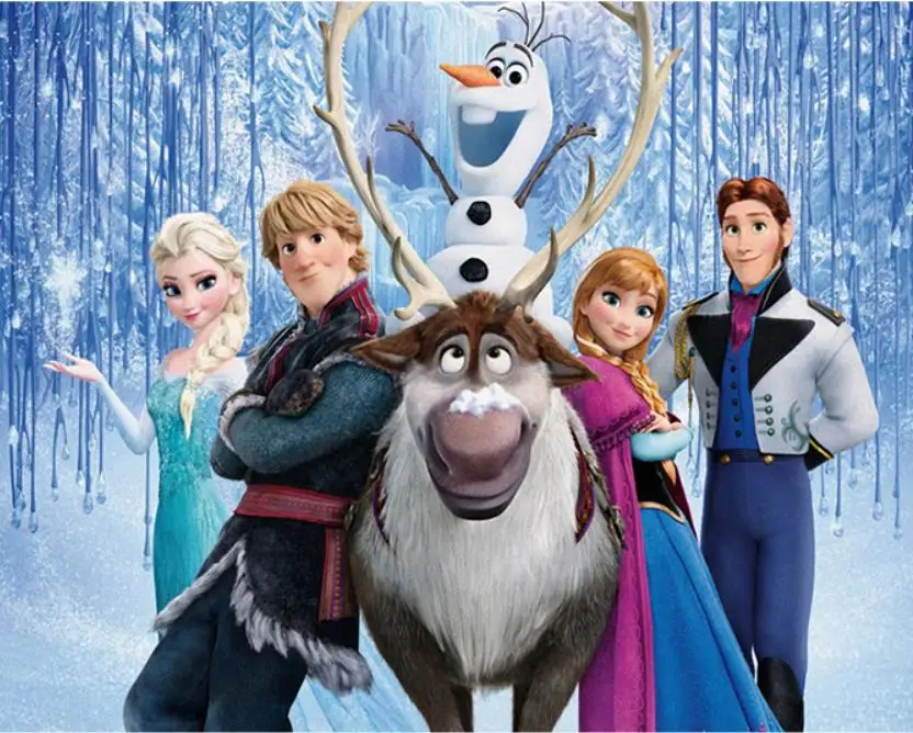 

Cartoon Anna&Elsa Diamond Painting Frozen 5D DIY Diamond Painting Diamond Embroidery Cross Stitch Diamond Painting Full Round