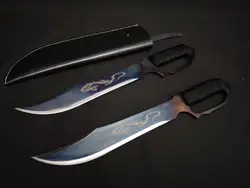 Новый Longquan мечи восемь резак нож ручной работы крыло Chun боевые искусства меч высокой марганцевой стали бабочка ножи без края