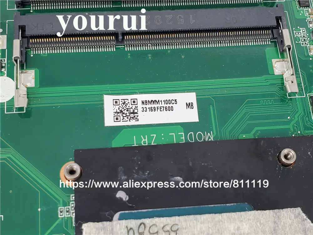 Для acer Aspire E5-573 E5-573G материнская плата для ноутбука i3-4050 процессор DA0ZRTMB6D0