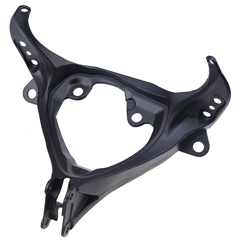 Black Aluminum Motorcycle Front Upper Fairing Stay Bracket Headlight