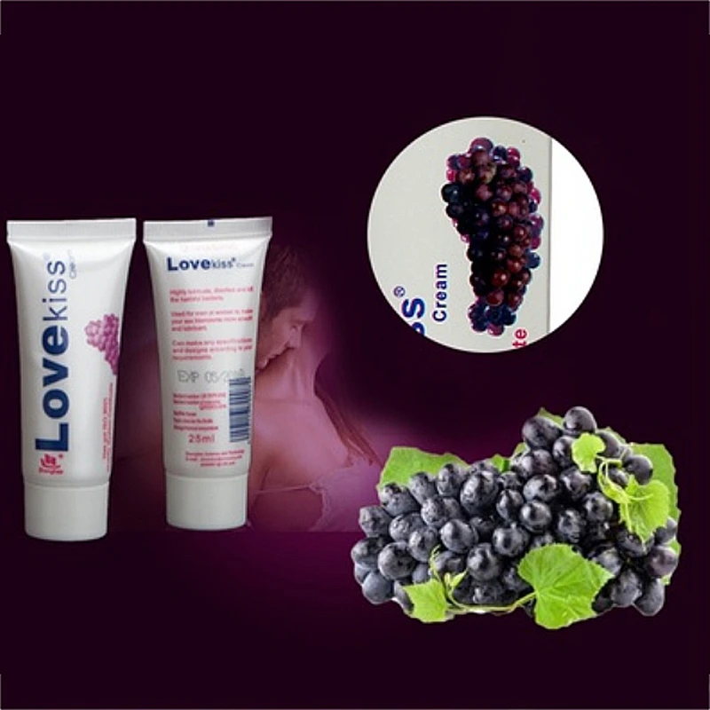 25 мл Виноградная Ароматизированная смазка для интимного пользования ...