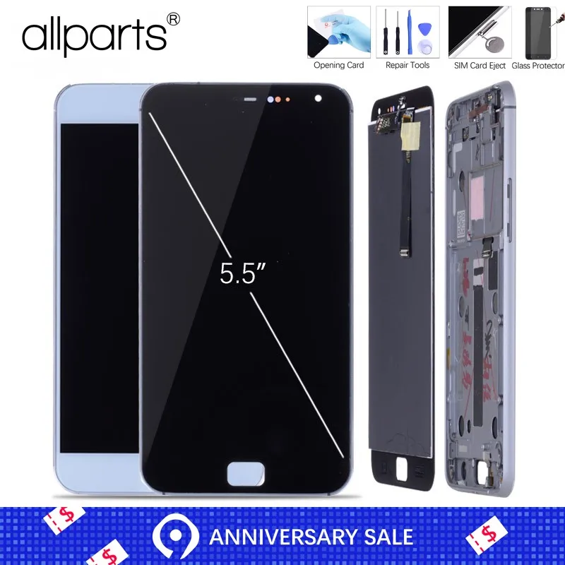 

Display For MEIZU MX4 Screen Original LCD For MEIZU MX4 Pro Display Touch Screen with Frame Replacement Parts