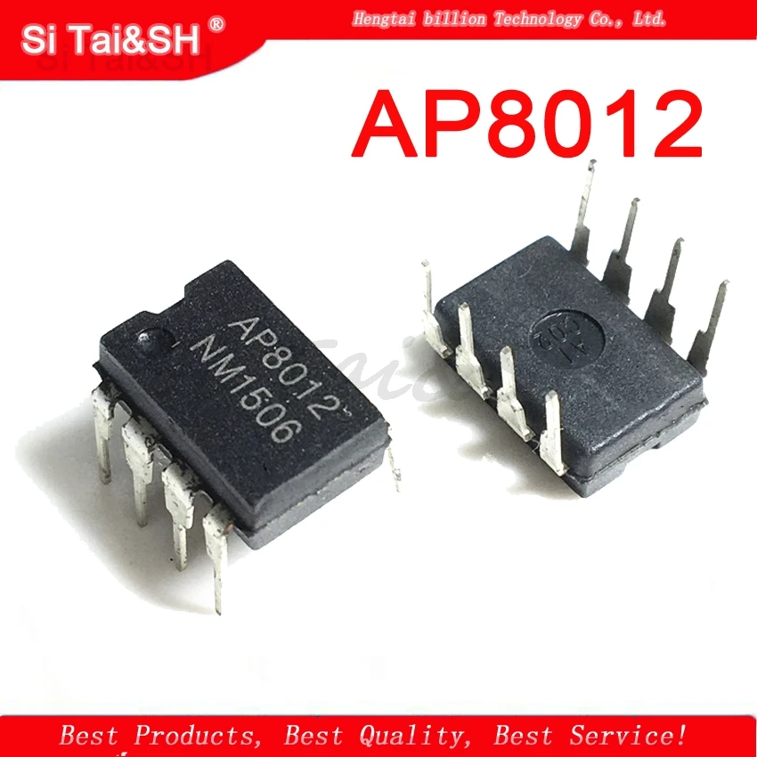 10 шт. AP8012 может заменить интегральную схему VIPER12A DIP8|integrated circuit|circuit integre |